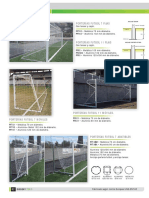 Porteria de Futbol - Especificaciones Tecnicas
