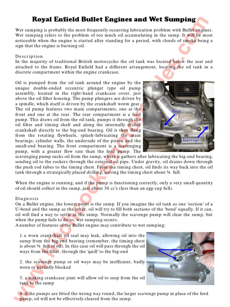 Wet Sumping Pump Propulsion