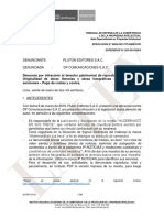 Enviar Revista en PDF Sin Autorización Vulnera Derechos de Autor Si Artículos Contienen Aportes Originales Que Las Distinguen de Las Noticias Del Día (Caso Hildebrandt en Sus Trece)