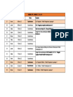 Jadwal Praktik Pembelajaran Ke-1