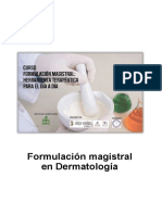 Formulación Magistral en Dermatología
