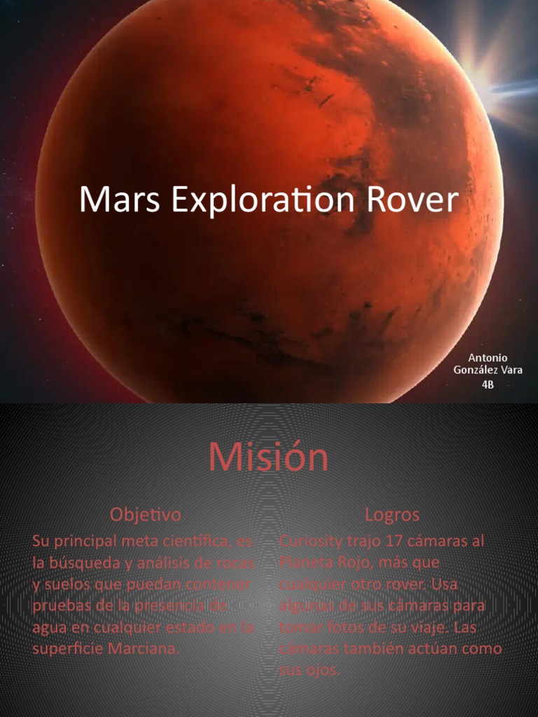 Exploración de Marte: Rovers y Logros | PDF | Rover (Exploración ...
