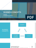 Business Concepts CUEGIS Framework