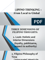 Lesson 1 - Filipino Thinking