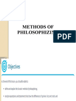 LESSON 1 (IMethods of Philosophizing)