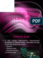 Constituição Do Sistema Solar