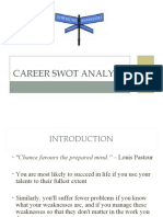 Swot Analysis - Class Notes