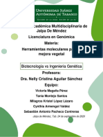 Cuadro Comparativo - Herramientas para La Mejora Vegetal