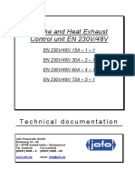 Smoke and Heat Exhaust Control Unit EN 230V/48V: Technical Documentation