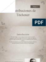 Contribuciones de Titchener