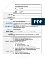 E14 Cyber Security Risk Management