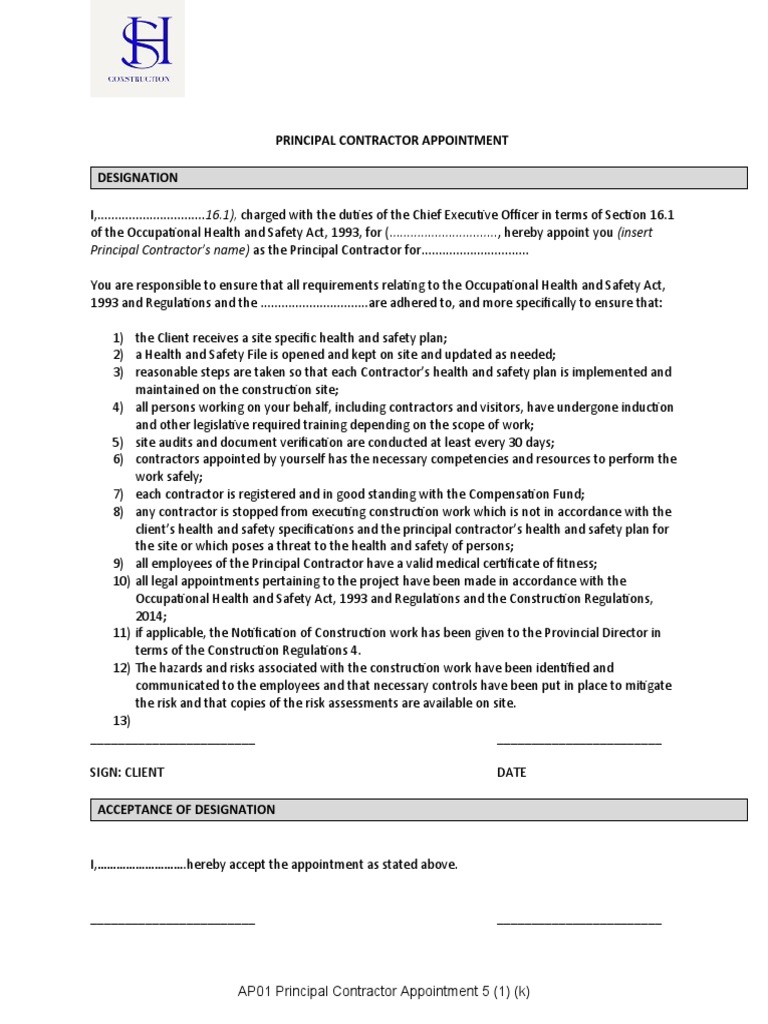 1.appointment Letters | PDF | Occupational Safety And Health | Risk