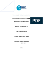 Tarea Análisis Del Artículo, Por Absalón Preciado