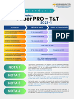 Calendarios Saber Pro y Tyt