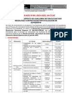 Comunicado N°001-2023-Ugel.04-Ccae