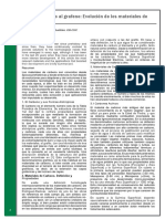 Del Carbón Activo Al Grafeno: Evolución de Los Materiales de Carbono