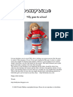 KNIT - Dollytime - Tilly Goes To School