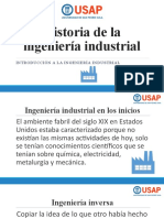 Historia de La Ingeniería Industrial