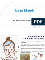 MENJAGA KESEHATAN DENGAN MANDI