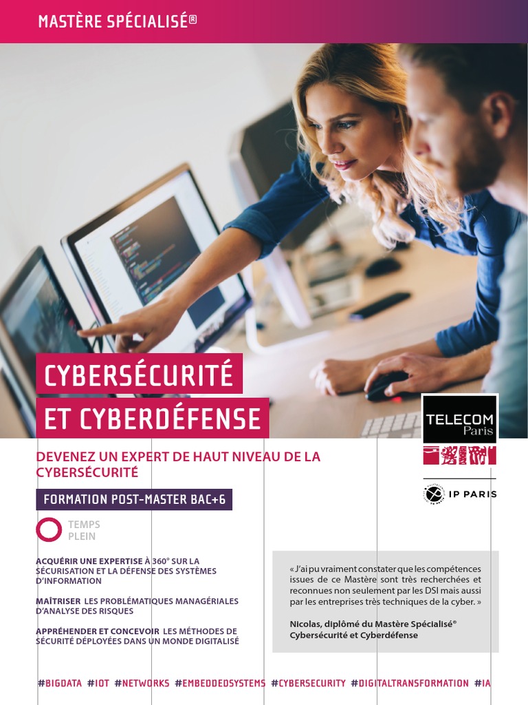 MS Cybersecurite Cyberdefense | PDF | Sécurité des systèmes d ...