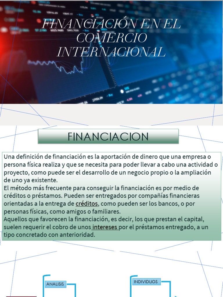 Introduccion Finaciacion en El Comercio Internacional | PDF | Bancos ...