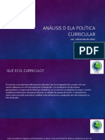 Politica Curricular