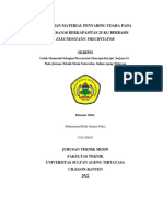 Pemilihan Material Penyaring Udara Pada Incinerator Berkapasitas 25 KG Berbasis Electrostatic Precipitator