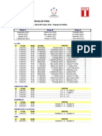 Fixture CLAsub20 2011