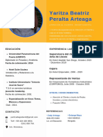 CV - Yaritza Beatriz Peralta Arteaga