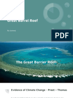 Impacts of Climate Change - Great Barrier Reef - Class Notes