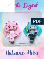 Hatsune Miku A Charmosa Feltros