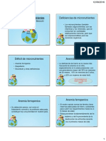 Déficit de Micronutrientes. Dra Boiocchi