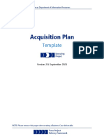Acquisition Plan Template - Updated 9.1.21