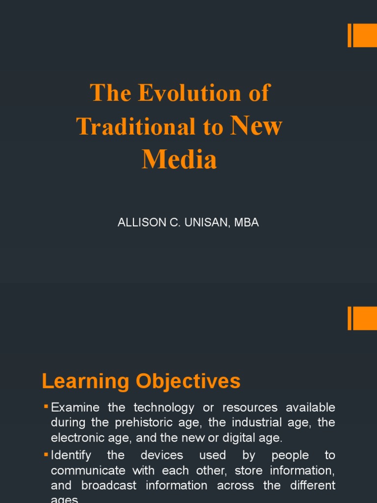 The Evolution of Traditional To New Media PDF Telegraphy