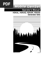 HDKAL, HDKAQ, HDKAR, HDKAS Operators Manual