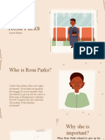 Rosa Parks Biography by Slidesgo