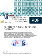 Administración y Organización de Talleres