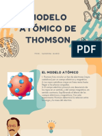 Modelo Atómico de Thomson 