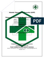 SOP Pelayanan Poli Gigi Covid19