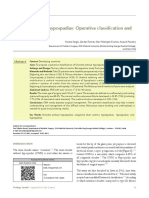 Operative classification and management of chordee without hypospadias