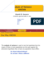 Anova 1 and 2 Way