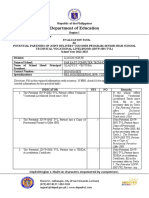 Evaluation Tool for Partners JDVP