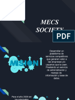 Mecs Society Pres.