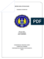 Rencana Evaluasi-Laode Ramdhoni