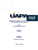 Universidad Abierta para Adultos: Carrera de Administración de Empresas Nombre: Luis Ernesto Jiménez Méndez