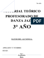 Coreografía Jazz 3er Año