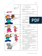 Possessives Worksheet