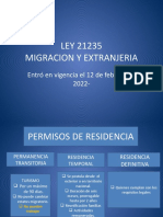 Ley 21235 de Migración y Extranjeria