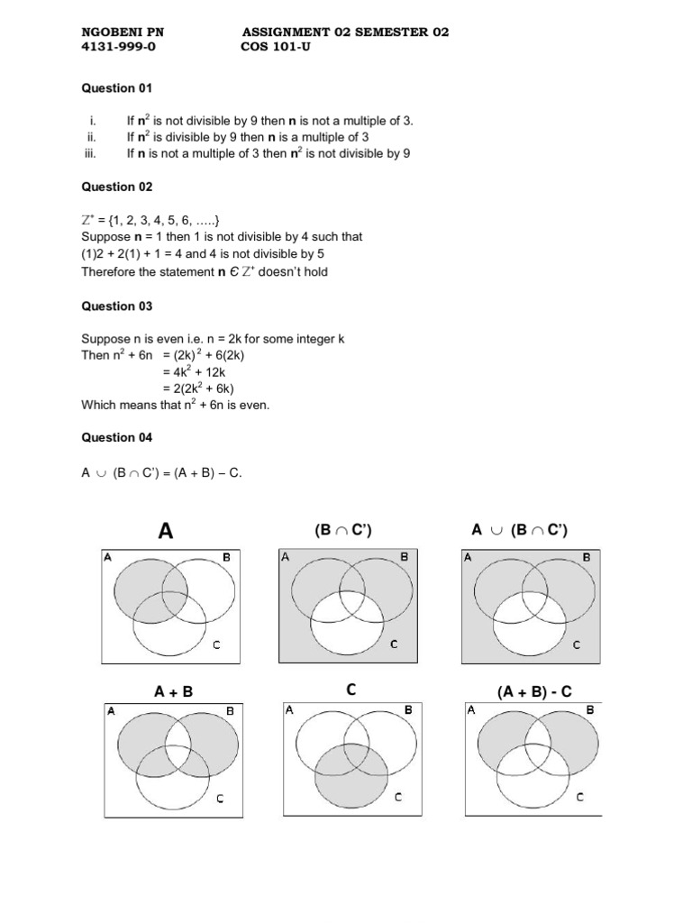 Assignment02 Semester02 | PDF
