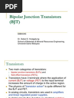 Bipolar Junction Transistor (BJT)